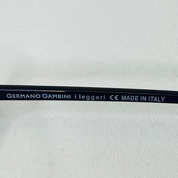 Germano Gambini GG141 Women's Eyeglasses Frame 56/13 - 145 mm BLI INK BLUE - Picture 6 of 7